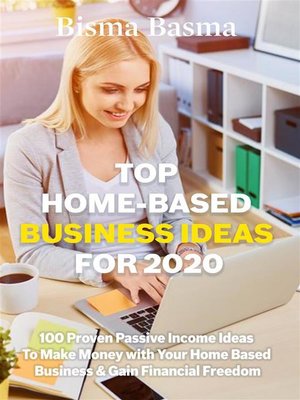 cover image of Top Home-Based Business Ideas for 2020